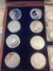 29 Silver Coins  American Mint World Leaders And Commander In Chief Estate Sale