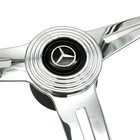 Mercedes-benz Sl R107 71-79 Luisi Montecarlo Vintage Wood Steering Wheel 390mm