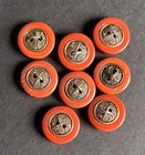 Vintage   Antique Gold Tone Buttons Mixed Lot Of 32