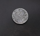 Hand Engraved 1903 Liberty V Nickel - Intricate Scrollwork Design Ornate Carving