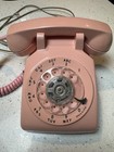 Works  Beautiful Vintage Pink Rotary Dial Telephone Western Electric Model 500
