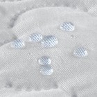 Sealy Waterproof Quilted Fitted Crib   Toddler Mattress Pad  Hypoallergenic