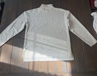 Simply Vera Vera Wang Mock Neck Top Size S White Speckled