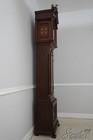 F29347ec  Waltham Antique Carved   Inlaid Mahogany Grandfather Clock