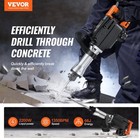 2200w Electric Demolition Tool 333lb With 6 Chisels Case Black