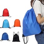Waterproof Gym Bag Drawstring Sack Fitness Travel Outdoor Backpack Diy Daybag Sh