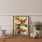 Paint By Numbers Kit For Adults Beginner flower Oil Painting Kit Adult Paint By