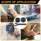 7pcs Angle Grinder Nut Angle Grinder Wrench Kit 5 8-11 Flange Metal Lock Nu