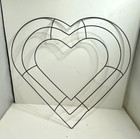 3d Heart Wreath Metal Frame And 16 Pine Cones Diy Kit