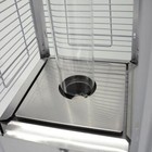 Outdoor Patio Heater 42 000 Btu Stainless Pyramid Glass Tube Flame Lp Propane