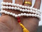 6mm Gemstone Tibet Buddhist White Jade 108 Prayer Beads Mala Bracelet Necklaces