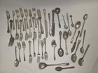99 Pieces--vintage antique  Assorted Flatware Silverware 9 Pounds  
