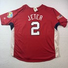 Derek Jeter 2006 Wbc World Baseball Classic Jersey New York Yankees Vintage 2xl