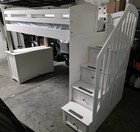Twin Over Full Bunk Bed With Stairs And Storage 