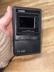 Vintage Casio 2-inch Lcd Pocket Color Television Model Tv-430 With Packaging Box