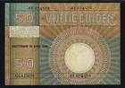 Netherlands Bank Banknote 29 April 1929 Issue Fifty Gulden P 47 Pmg 25 Very Fine