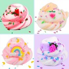 Cloud Slime Kit  9 Pack Slimes With Peach  Watermelon  Rainbow  Blue Cute Slime