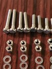 Aluminum Headshell Phono Cartridge Mounting Screws 36 Piece Set Turntable