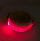Safety Dog Collar Adjustable Night Time  Blinking Flashing Rechargeable - Xs