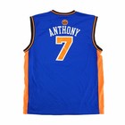 Carmelo Anthony New York Knicks Nba Adidas Away Blue Men s Replica Jersey