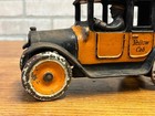Vintage 1920s Arcade Cast Iron Yellow Cab Sedan Taxicab Taxi Cab 8  W  Driver