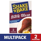 2 Pack - Kraft Shake N Bake Bbq Glaze Seasoned Coating Mix 6 Oz  total 12 Oz 