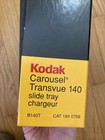 Kodak Carousel Transvue 140 Slide Tray In Original Factory Box - B140t New