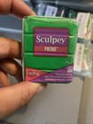Sculpey Premo Oven Bake Polymer Clay 57g 2oz Blocks Green 5ct New