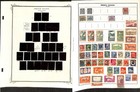 French Guiana Stamp Collection On 20 Scott Specialty Pages  1886-1947  bd 