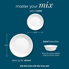 Corelle  - Winter Frost White  Round 12-piece Dinnerware Set