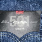 New Mens Blue Original Levis 501 Jeans Sz 30x32 Button Fly Sits At Waist