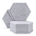 12pcs Hexagon Acoustic Foam Panels Sound Absorbing Wall Tiles Noise Proof Studio