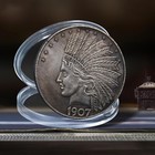 Antique Liberty Indian Head 10 Dollar Coin Uncirculated Morgan Dollar Rare Hi   