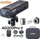 Godox Ad200pro Ii Ad200 Pro Ii Ttl Hss Flash Strobe Bi-color Led Modelling Lamp