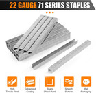 22 Gauge 71 Series 3 8-inch Crown 3 8-inch Leg Length Upholstery Staples Galvani