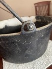 Antique 1800   s Cast Iron Dutch Oven   Cauldron No  9 Gate Marked  No Cracks 