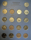 Canada 1960 - 2018 Five 5 Cents Xf -bu -proof 20 Coin Collection Whitman Folder