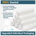 32 Pack Gauze Rolls  4 In X 4 1 Yards  Premium Gauze Wrap Roll For Wounds  Banda