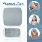 8 Pcs Baby Muslin Hooded Bath Towels And Washcloths  Muslin Hooded Baby Towel   