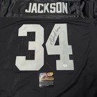 Bo Jackson Signed Raiders Jersey W  Coa Autographed  34