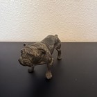 English Bulldog Metal Figurine Sculpture 