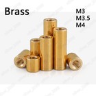 Brass Lengthen Round Nuts Standoff Spacer Pillar M3 M3 5 M4