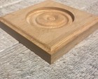 Oak Wood Rosettes  3 4  X 4-3 4   Free Shipping