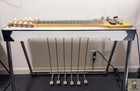 Fuzzy 10 String Pedal Steel Guitar 6 Pedals W  Hard Case Vintage From Japan
