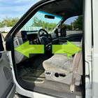 1999-2007 Ford Super Duty Crew Cab Door Seal Weatherstrip 4-piece Set
