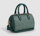Nwt Coach Mini Rowan Crossbody Bag In Blocked Signature Leather Cy744
