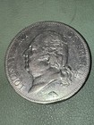 France - Louis Xviii - 5 Francs 1821a Paris - Large Silver Coin Xf