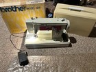 Vintage Brother Sewing Machine 1241 Straight Stretch Stitch Zigzag W Case  Video