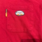 Rasco Fr Men s Red Long Sleeve Henley T-shirt Fr0101rd