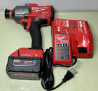 Milwaukee 2865-20 M18 Fuel 7 16  Hex Utility Htiw W  5 0ah Batt charger